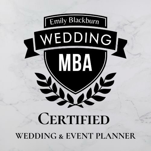 Wedding MBA Certified Wedding Planner certification